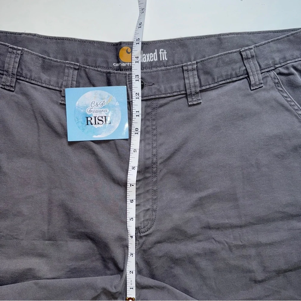 Carhartt Relaxed‎ Fit Gray Cotton Blend Work Shorts Size 44